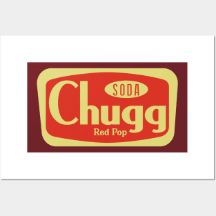 Chugg Soda - Red Pop Posters and Art